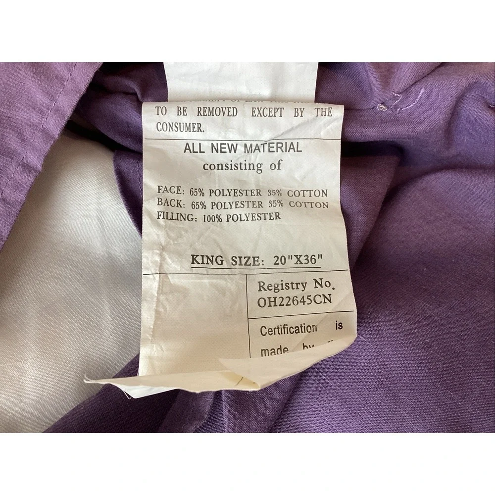 PB Brighton Tapestry King Shams (2) &‎ (2) Window Toppers Floral Purple Rose